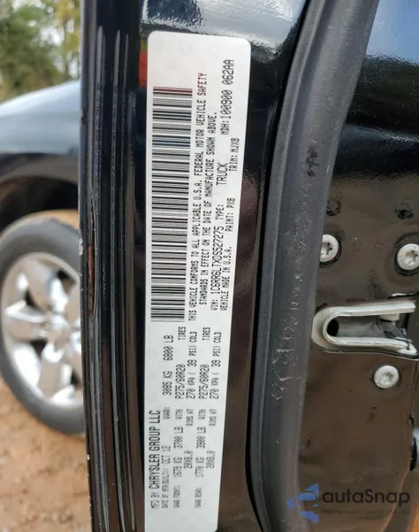 2013 Ram 1500 Slt from USA, damaged, VIN 1C6RR6LTXDS527275